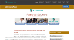 Desktop Screenshot of localscreening.com